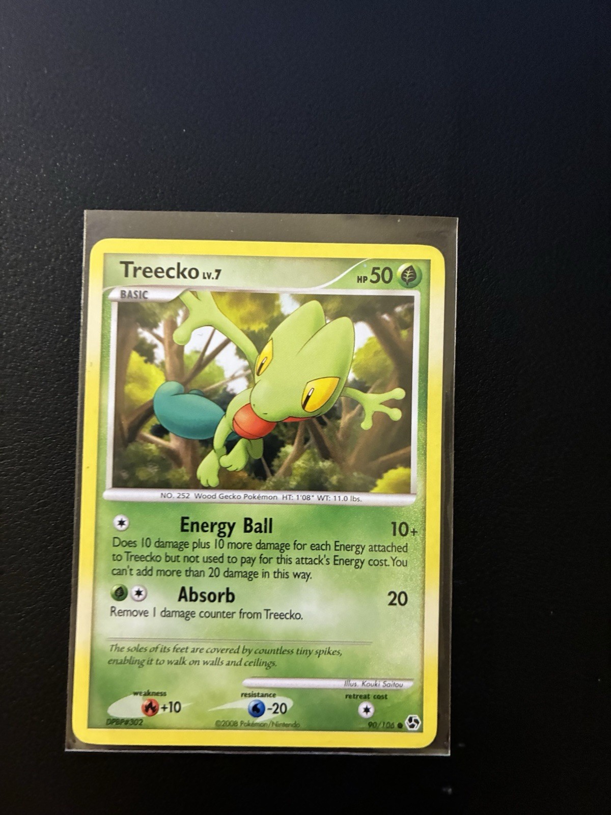 Treecko Great Encounters Pokémon TCG 90/106 Diamond & Pearl Common