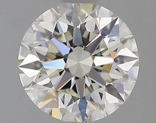 1.08 Carat Cert. GIA Round Natural Mined Diamond Loose J color VVS2 clarity 3487.50 per carat