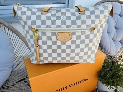 Louis Vuitton LV Modell Lena PM Azur Schultertasche Damier Azur Fullset