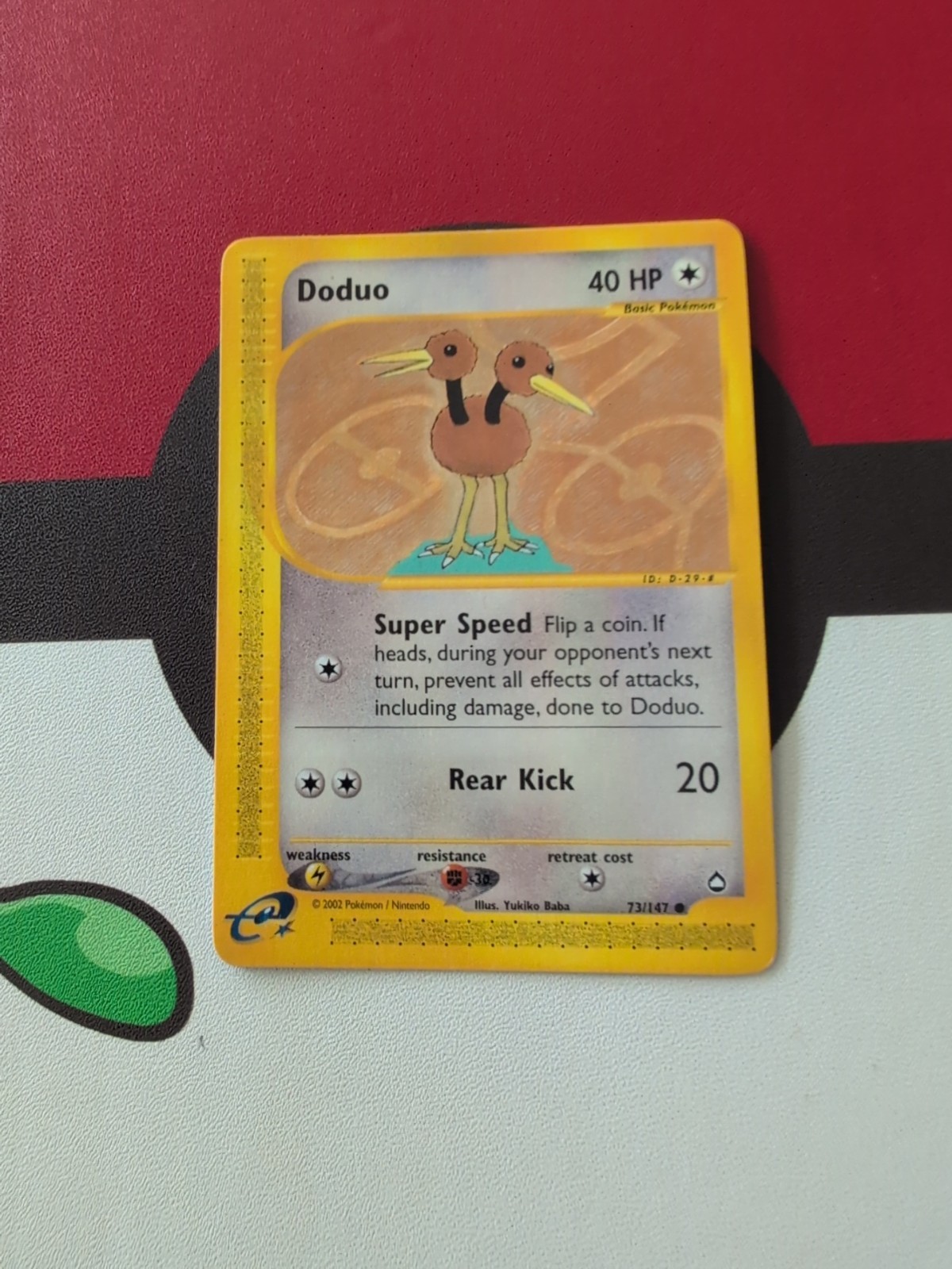 Pokemon Aquapolis Doduo 73/147 NM 