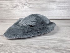 Plush Stingray Stuffed Animal Gray White 13" Marine SU23