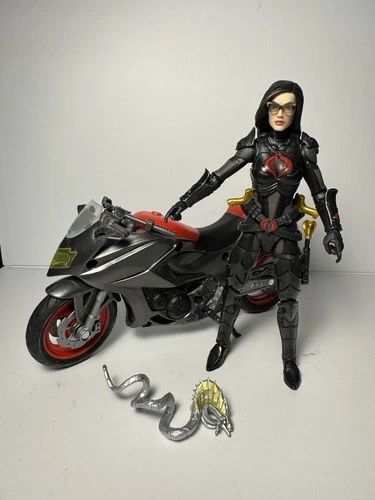 GI Joe Classified Baroness With Motorcycle