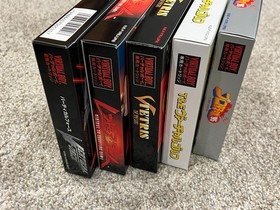 Nintendo - Virtual Boy - Lot of 5 Games - Unopened - Japanese - Vertical Force