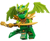 Lego Ninjago Minifigur - Njo1029 - Drachen-Form-Lloyd - Aus 71859