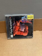 Street Fighter EX Plus Alpha (Sony PlayStation 1, 1997) PS1 PSOne PSX 2 3 CIB