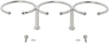 1pcs Stainless Steel Boat Triple Ring Cup Drink Holder For Marine Rv 3-12 Dia 1pcs Stainless Steel Boat Triple Ring Cup Drink Holder For Marine Rv 3-12 Dia