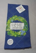 Kay Dee Designs 100% Cotton Dual Purpose Towel "Home Is My Happy Place"