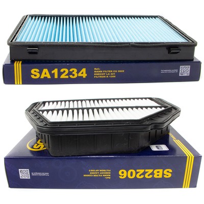 Filter Set Inspektion SCT Luftfilter + Innenraumfilter für Chevrolet Captiva