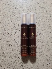 2 LANZA Keratin Healing Oil Bond Smoothing Styler 4.7 oz Ea Anti Humidity