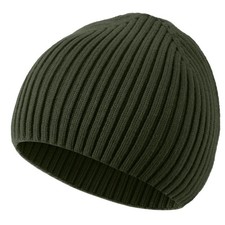 Warm Wool Beanie for Men and Women - Seamless Knit Winter Hat, Cuffless Cap