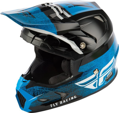 FLY RACING Youth Toxin MIPS Embargo Helmet Blue Youth Large 73-8533YL