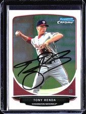 2013 Bowman *Tony Renda **Card #BCP10** AUTO (RC)