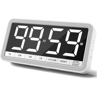 Digital Kitchen Timer LED Display Küchenuhr 4 Alarms 3 Brightness Levels