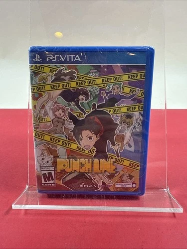 PUNCH LINE NEW SEALED 2018 Authentic Sony Playstation Vita PSV Punchline