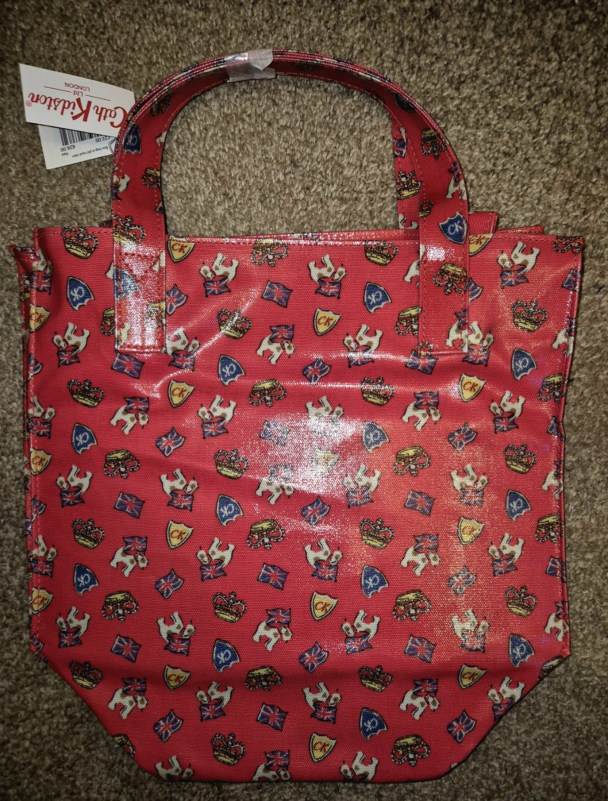 Cath Kidston Rare Royal Stanely Jubilee Red Box bag image 3