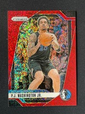 P.J. Washington Jr. 2024-25 Panini Prizm Red Sparkle Base #174