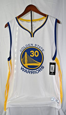 Golden State Warriors Stephen Curry 30 Jersey Fanatics White Men's Size XL NWT
