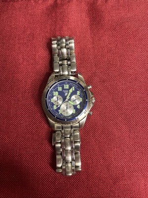 Fossil Blue Three-Hand Divers Watch (50 meters) Blue Dial CH2286 w/ Tachymeter