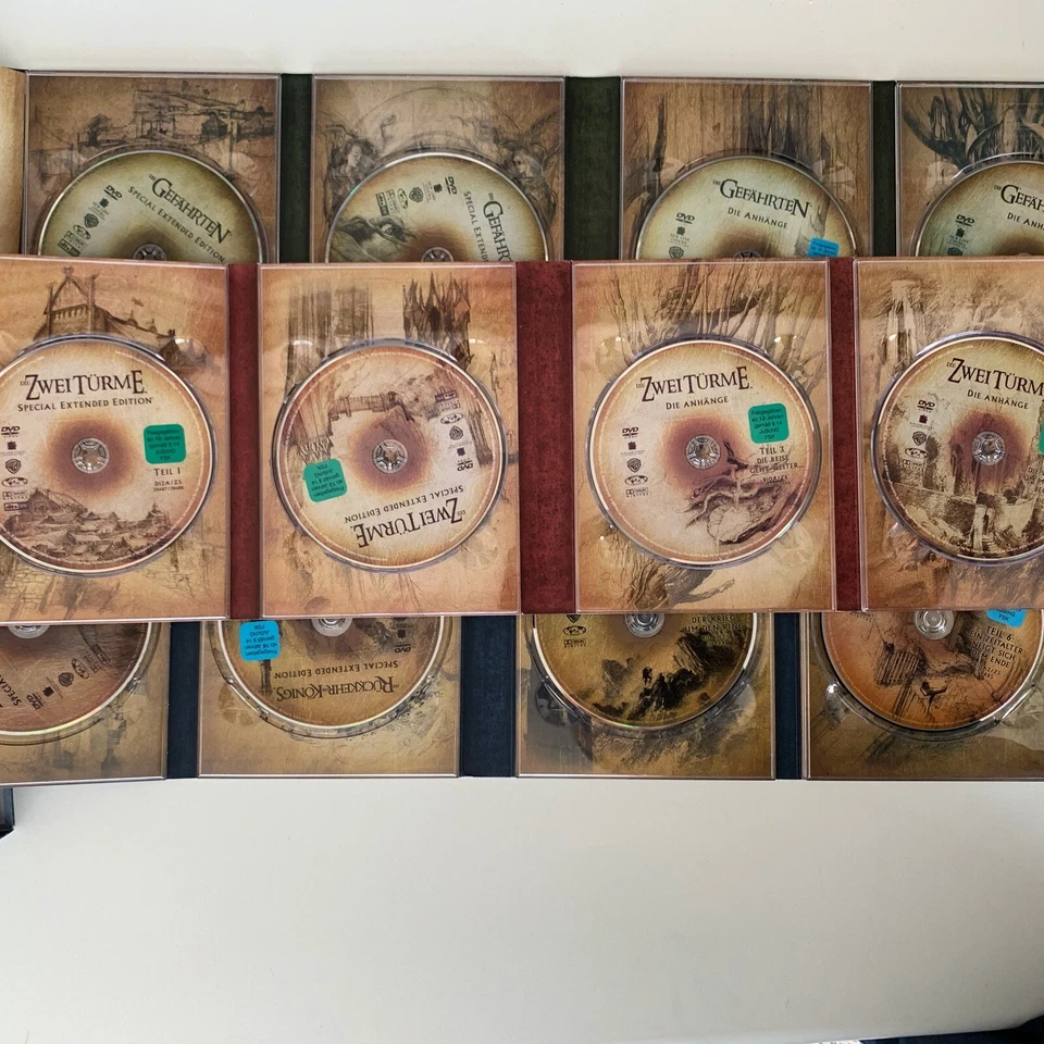 Die Hobbit- und Herr der Ringe-Trilogien - Extended Editionen 27-DVDs DVD - Bild 3 von 4