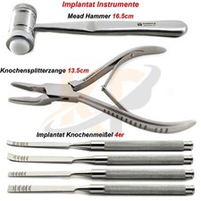 Luer Hollow Chisel Forceps Osteotome Bone Chisel Implant Surgery Hammer Dental
