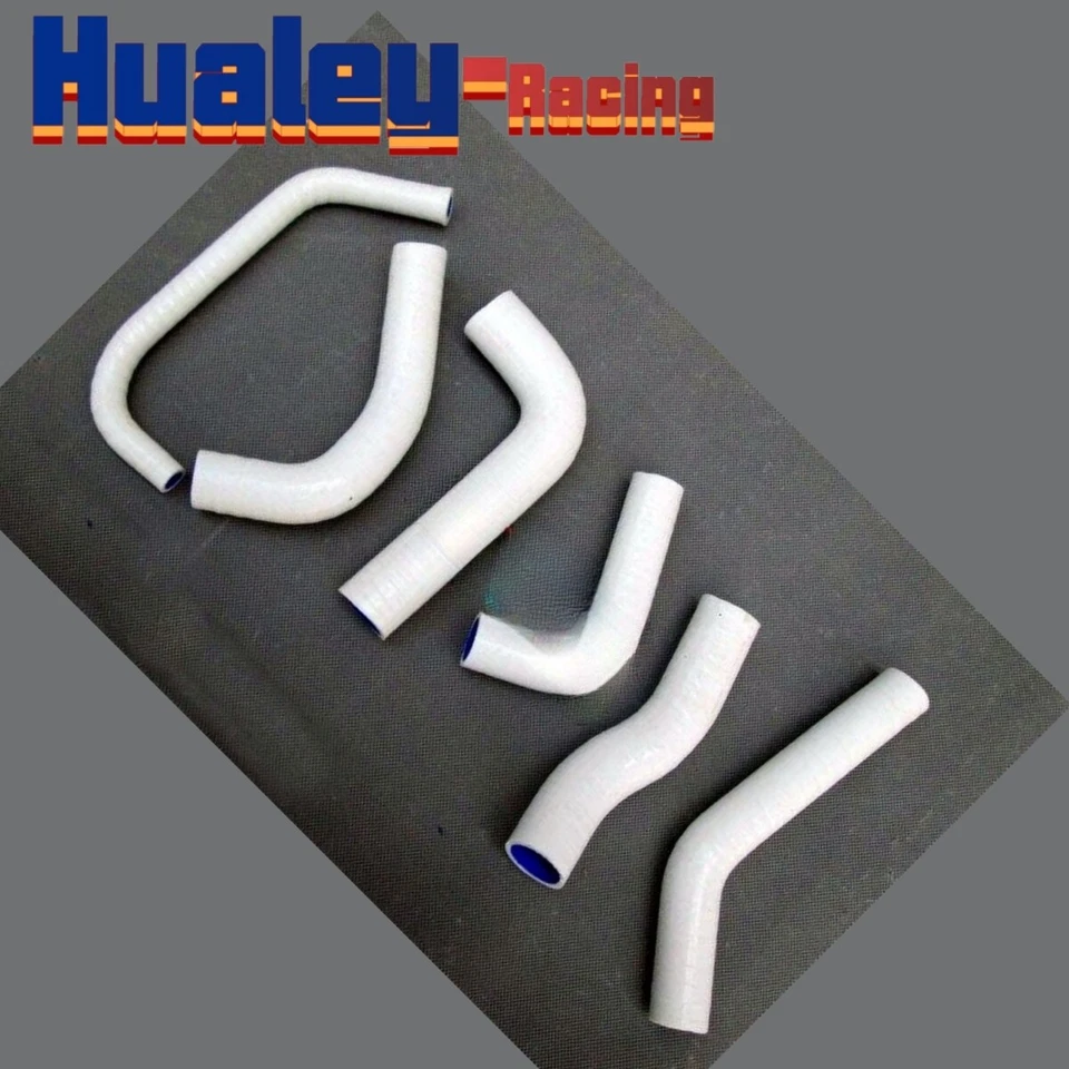 Mangueras de radiador de silicona blancas para Honda XR650R 2000-2009 2001 2002 2003 2004 06 Foto 4 de 4