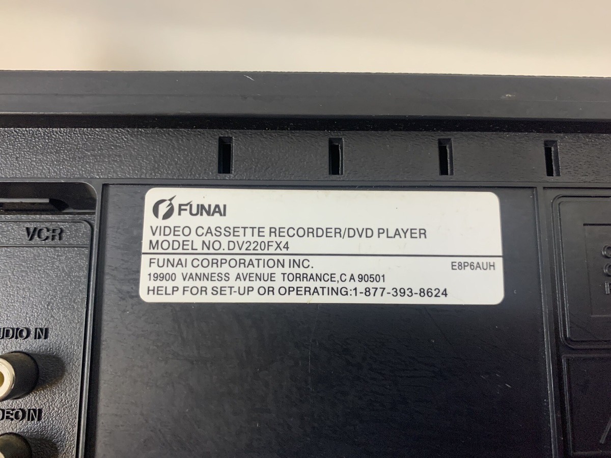 Funai VHS VCR Recorder/DVD Player Combo DV220FX4 | eBay Funai VHS VCR Recorder/DVD Player Combo DV220FX4 | eBay