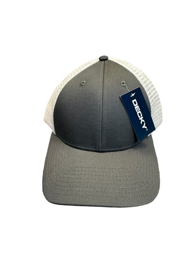 Decky Classic Trucker Hats Snapback Caps Foam Mesh Two Tone Blank Sublimation