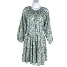 J. Crew Liberty Mini Dress Small Palermo Smocked Waist Thorpe Hill NWT DR-1250