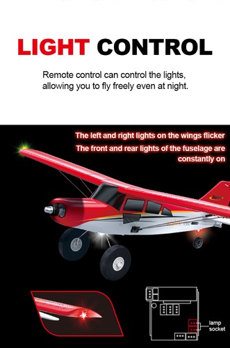 KOOTAI HOBBY FUN A560 RC Airplane Brushless 2.4GHZ 4CH 6G RTF RC Plane Glider - Picture 14 of 26