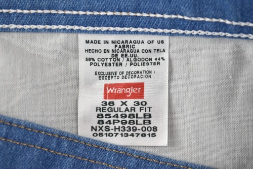 Vintage 2000s Wrangler Hero Regular Fit High Waist Stretch Pants Mens 36x30 - Picture 10 of 21