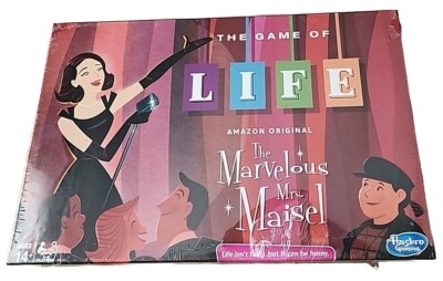 NEW! The Game of Life The Marvelous Mrs. Maisel Edition Game Hasbro. SEALED!