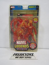 Toy Biz Marvel Legends Series 2 Human Torch Gold Foil Variant  4 on Chest