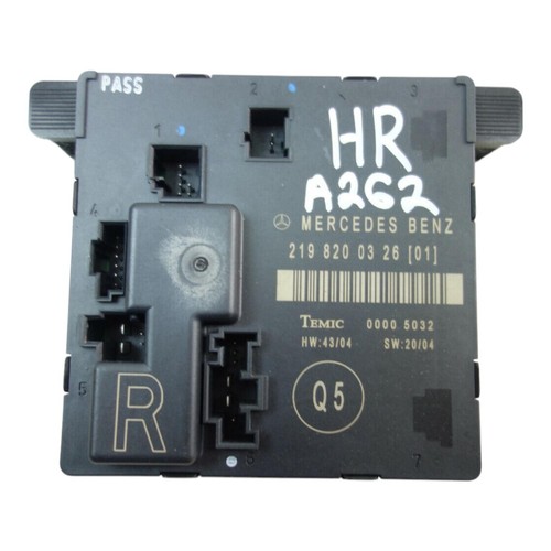 Mercedes CLS W219 Steuergerät Tür hinten rechts 2198200326 Bj2006