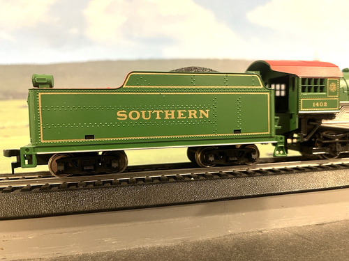 MODEL POWER HO Train 6648 Steam Locomotive Southern #1402 - Picture 5 of 14