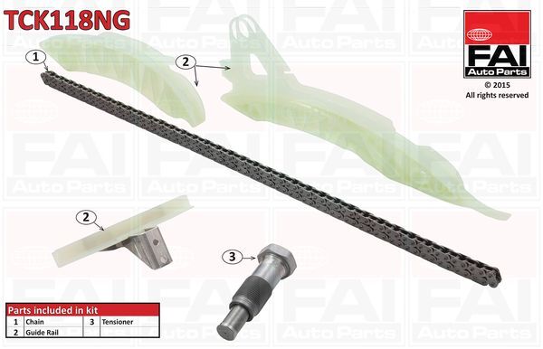 FüR Citroen Ds Mini Opel Peugeot Opel 1.6L Haustier 2006 Ab Steuerkette Kit-image