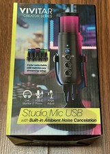 Vivitar Studio Usb Led Mic Recording Usb Microphone