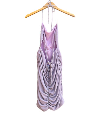 lavender ruched bodycon dress Lavender Midi Dress - One-Shoulder Dress - Ruched Midi Dress