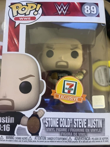 Funko Pop! WWE Stone Cold Steve Austin #89 7-11 7-Eleven Exclusive