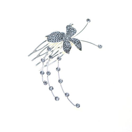 Head Jewellery Hair Combs Ladies Wedding Accessories Crystal Slides Clips Pieces - Picture 52 of 60