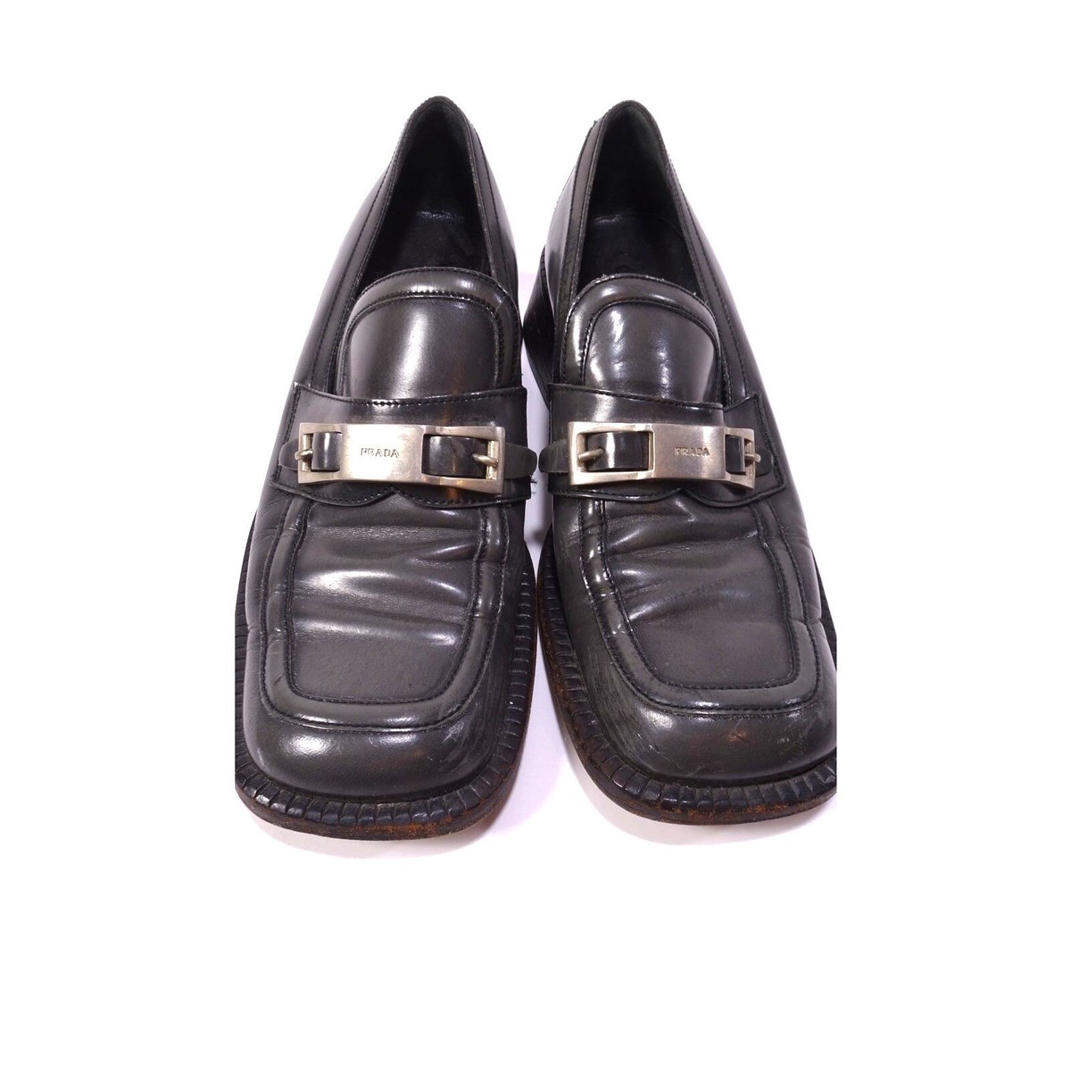 gm様Prada 00s Low Flat Car Shoes New The Original Prada Car Shoe Flat Moccasin Shearling