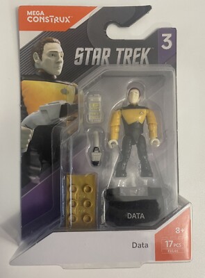 Mega Construx Star Trek The Next Generation Data