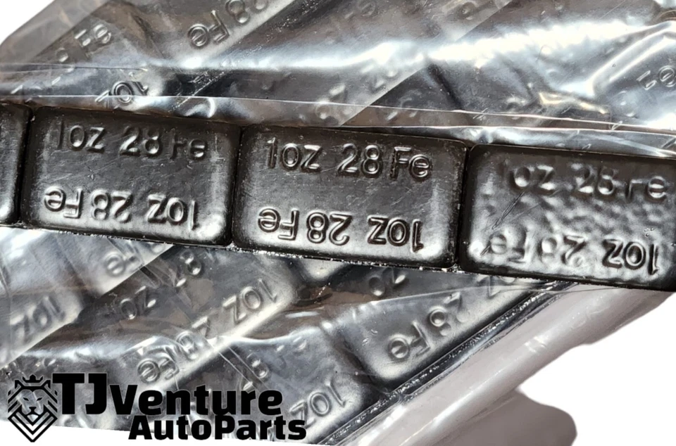 6 КОРОБОК 1 УНЦИЯ BLACk КОЛЕСНЫЕ ВЕСА КЛЕЙКАЯ ЛЕНТА 54 ФУНТА БЕЗ СВИНЦА 864 ШТ. - Изображение 4 из 4