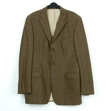 HUGO BOSS Rossellini / Film Laine Hommes Blazer UK 40L US Costume Veste Ue 50L
