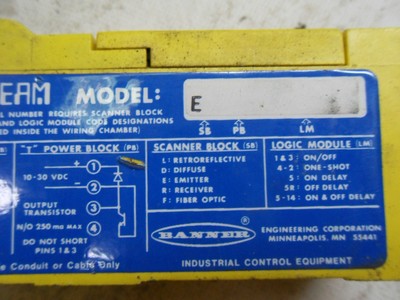 Banner Engineering E Scanner Block Ebay