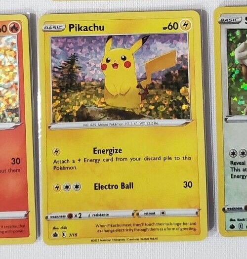 2022 McDONALD'S POKEMON - COMPLETE SET OF 15 CARDS - READY TO SHIP