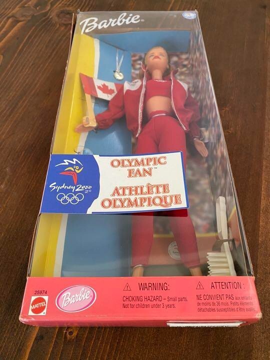 Olympic Fan Barbie Doll Sydney 2000 / Official Licensed Doll