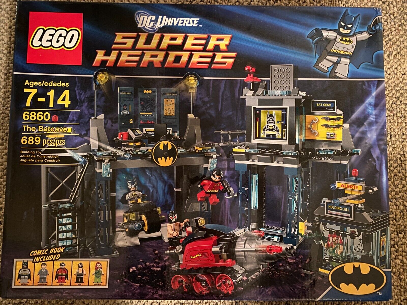  LEGO Super Heroes The Batcave 6860 : Toys & Games