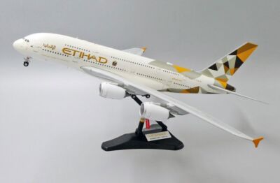 1/400 JC Wings Etihad Airways Airbus A380-800 A6 Diecast