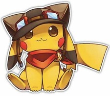 Pokemon Pikachu Anime Car Window Decal Sticker 030