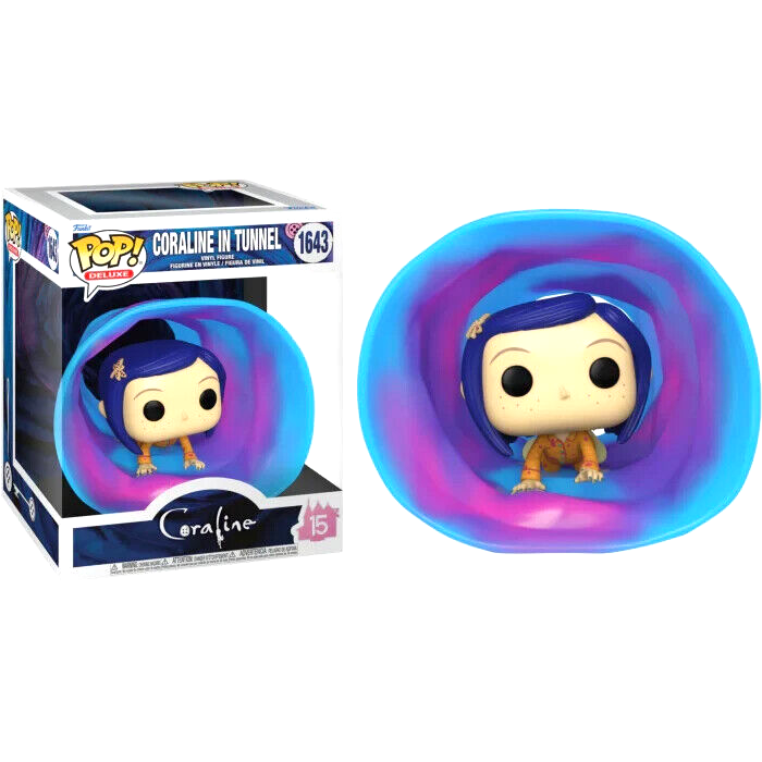 CORALINE IN TUNNEL DELUXE FUNKO POP FIGURE #1643 NICE BOX NEW | eBay